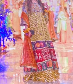 weading marium maria orignl dress and mehndi bridal dress