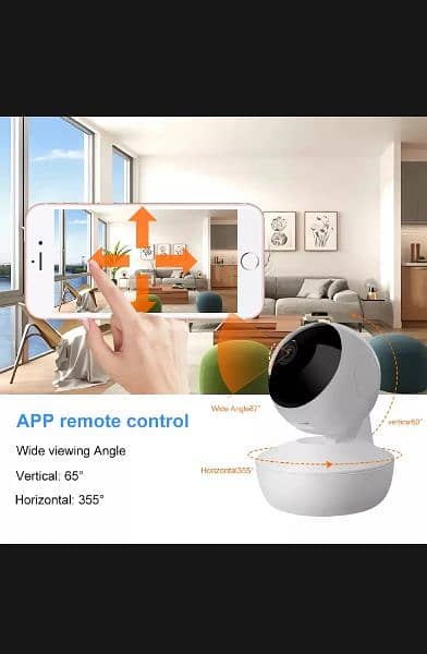 Wireless Wifi IP CCTV Security Camera V380 - 360° view Rotatable 1