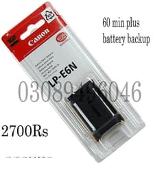 canon lp-e6 battery (308*9496*046) cash on delivery all pakistan