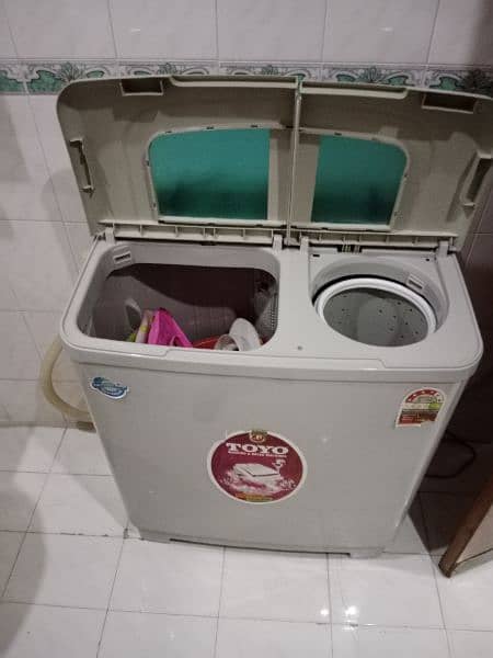 Washing machine Toyo 2 in 1  for sale 4