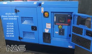30 KVA Brand New Generator Set Isuzu YD with 2 Years Warranty