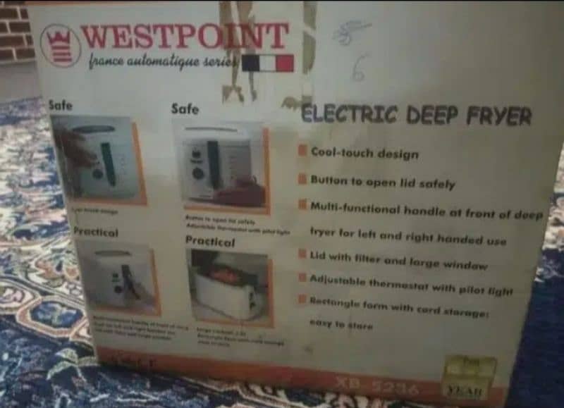 Westpoint deep fryer 8