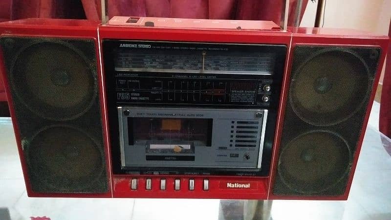 Viintage old national company tape recorder made in japan 5