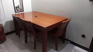 IKEA Dining Table with 6 Chairs Imported from UAE.