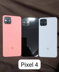 Google pixel 3/3XL/4/4XL/4A4G/4A5G/5A5G/5/6/6pro/7 Back glass
