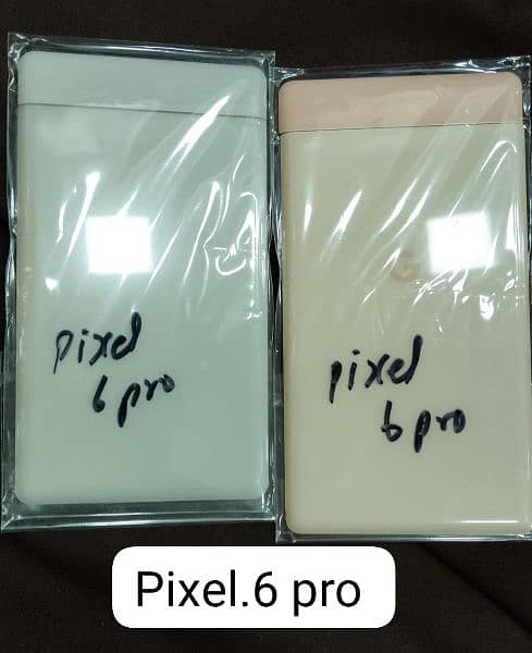 Google pixel 3/3XL/4/4XL/4A4G/4A5G/5A5G/5/6/6pro/7 Back glass 4