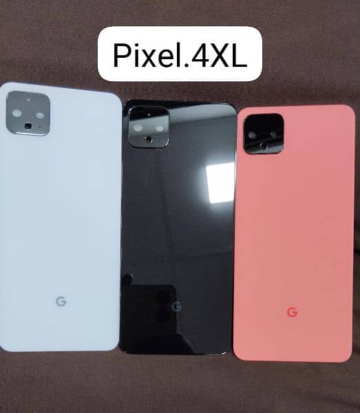 Google pixel 3/3XL/4/4XL/4A4G/4A5G/5A5G/5/6/6pro/7 Back glass 10