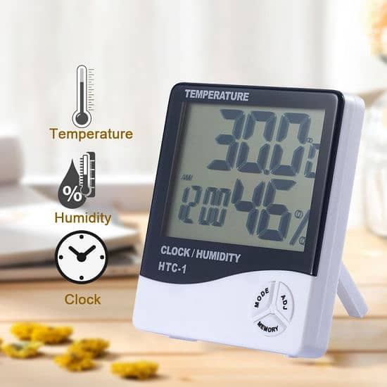 Digital LCD Hygrometer Temperature Humidity Meter HTC 1 HTC 2 HTC 2A 1