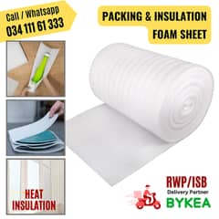 Foam Sheet, Cushion Roll,  Foamic, for Packing in RWP/ISB