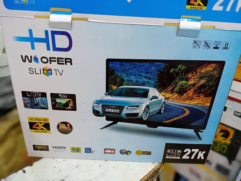 FULL 27" IPS 4K LED TV! 0