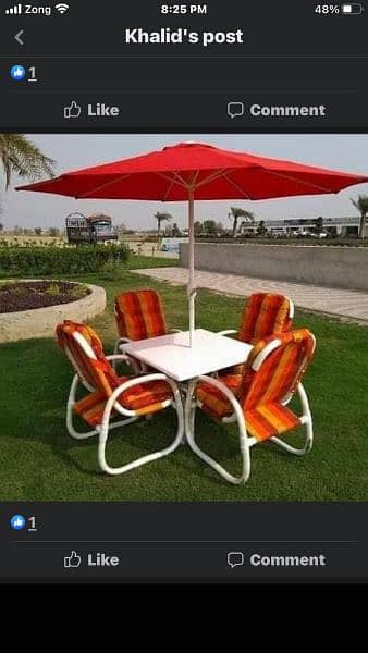 Garden Imported OutdoorMiami chair Fabric PVC UPVC pipeLoan03115799448 7