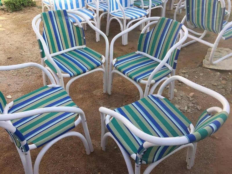 Garden Imported OutdoorMiami chair Fabric PVC UPVC pipeLoan03115799448 11