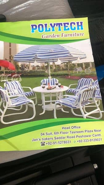 Garden Imported OutdoorMiami chair Fabric PVC UPVC pipeLoan03115799448 17