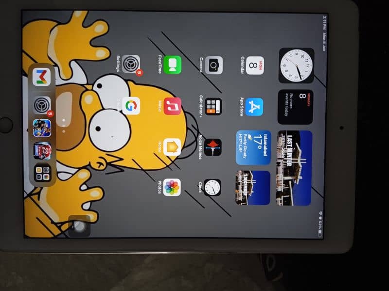 Apple iPad Air 2 WiFi+Cellular+SIM Gold Color 64GB Box,Case,protector 5