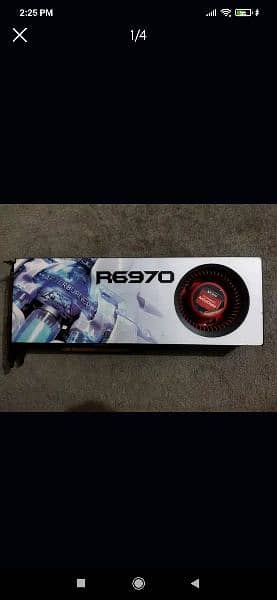 AMD R6970 2gb graphics card 256bit 1