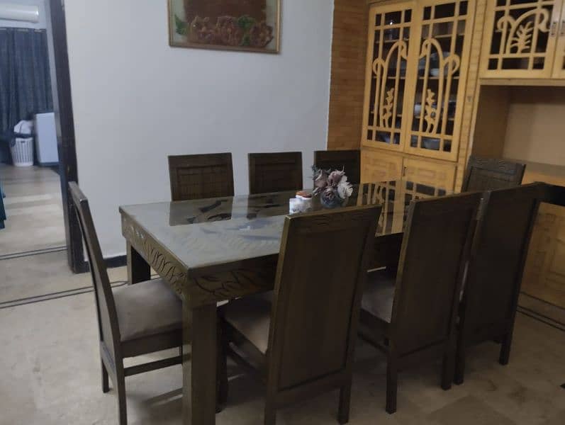 8 seater wooden dining table 3