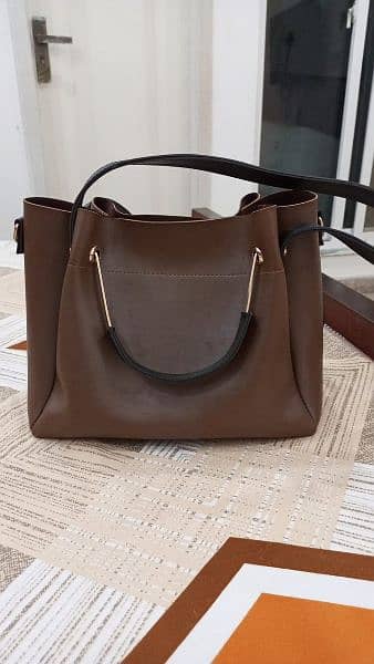 Astore Large Handbag Brown 1
