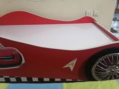 Single car   bed (without mattress) available for  sale urgently