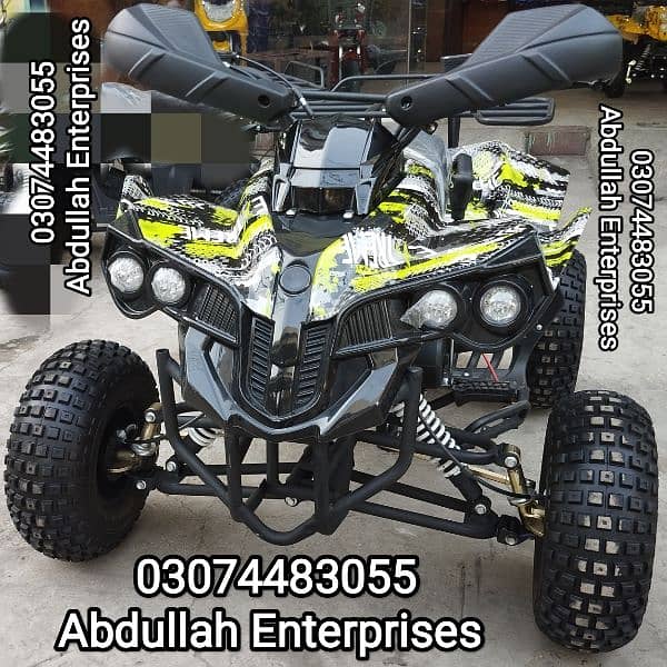 Adult size ATV quad bike with reverse gear and New tyres for sell 1