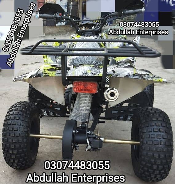 Adult size ATV quad bike with reverse gear and New tyres for sell 4