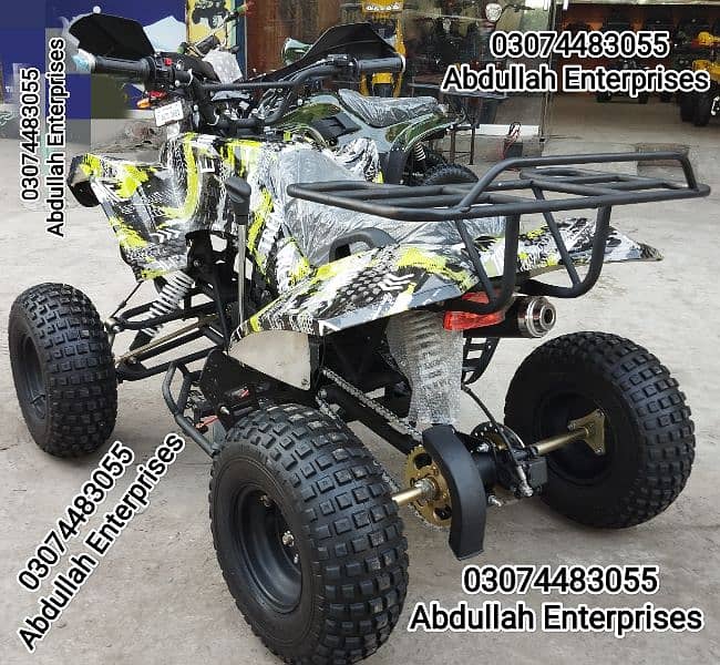 Adult size ATV quad bike with reverse gear and New tyres for sell 9