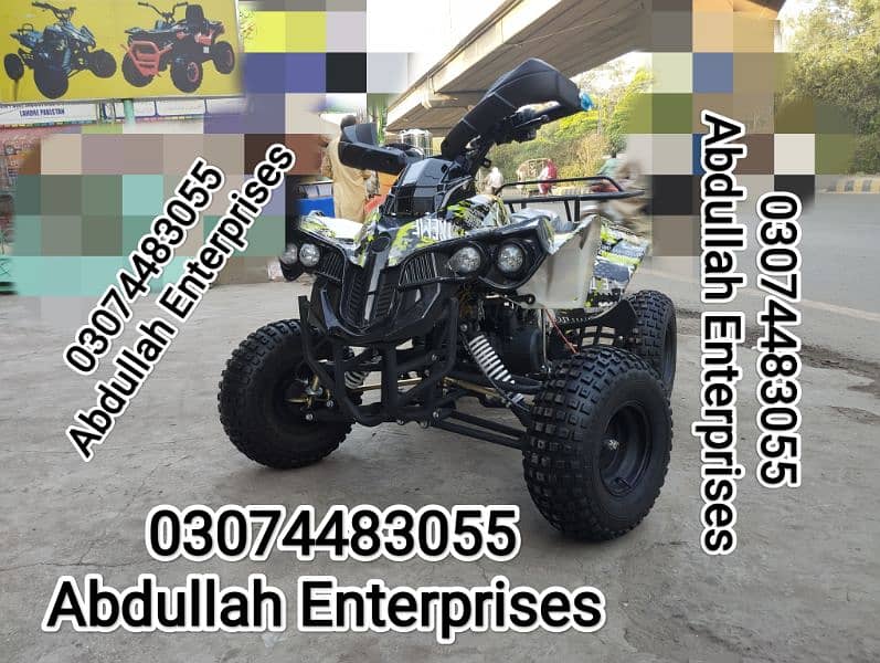 Adult size ATV quad bike with reverse gear and New tyres for sell 0