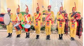 Fuji Band Party/Dhol for mendi & barat event/Pipe band/foji band baja