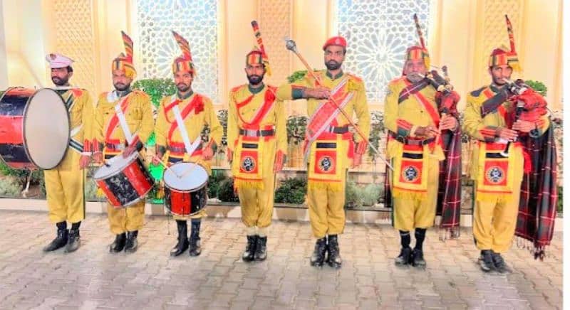 Fuji Band Party/Dhol for mendi & barat event/Pipe band/foji band baja 0