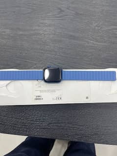 Apple Watch Series 7 Magnetic Blue Band 0