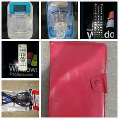 [Universal charger][Power supply wire)(Samsung LCD Remote](Ipad cover)