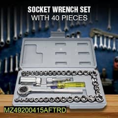 40 Pcs wrench vehicle tool kit