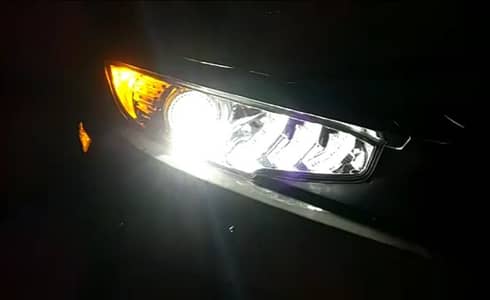 Honda Civic Mustang Style Head Lamps