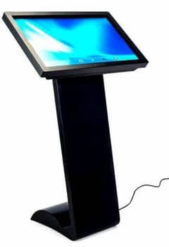 Touch Kiosk 32 inch IR Touch with media player Metal body Black