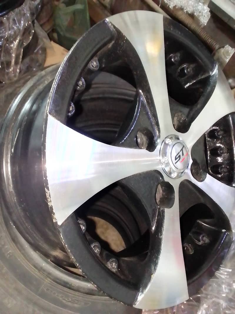 GENUINE ALLOY RIMS FOR CULTUSE , MARGALA AND KHYBER 2