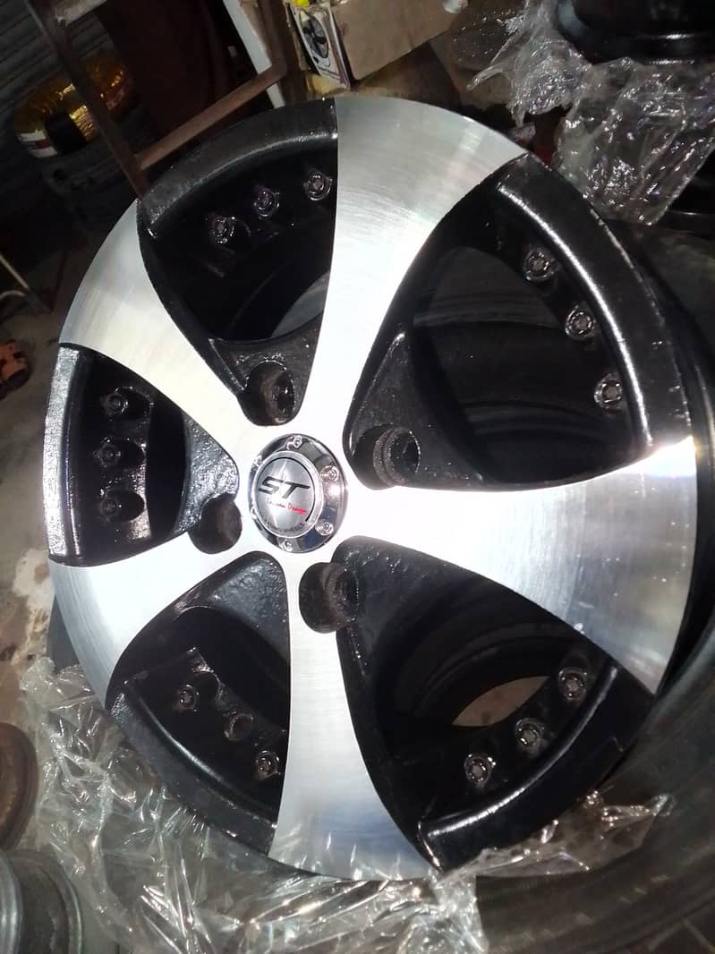 GENUINE ALLOY RIMS FOR CULTUSE , MARGALA AND KHYBER 0