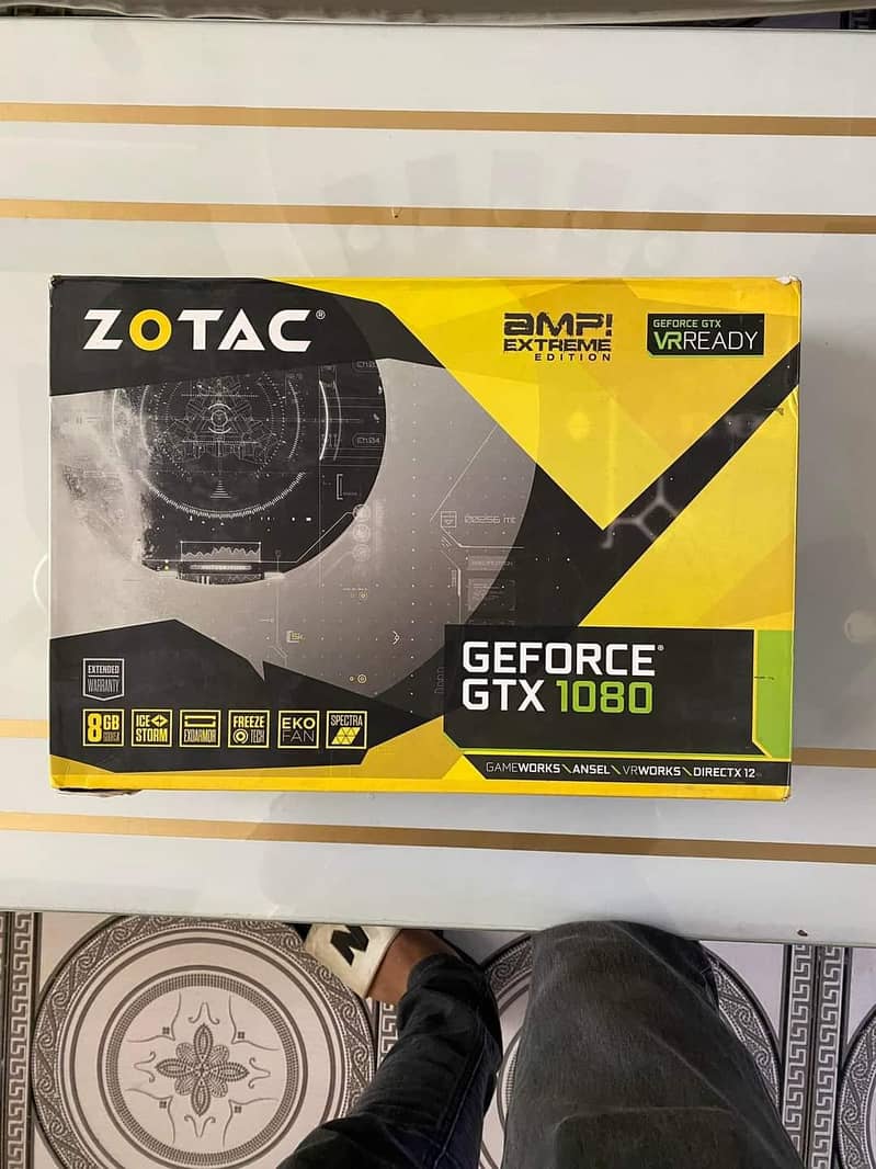 GTX 1080 Zotac AMP Extreme  8GB Graphic Card and Ease 280Hz Monitor 1