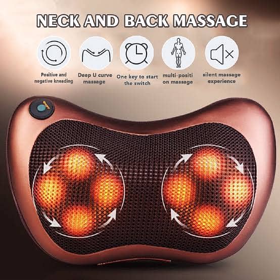 Cervical 8 Balls Neck Massage Full Body Heating Massager 3