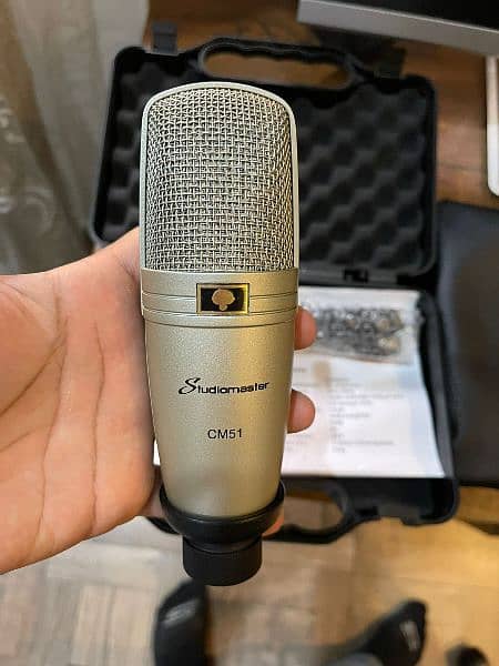 Studio Master CM-51 Condenser Microphone For Sale Good Condition! 1
