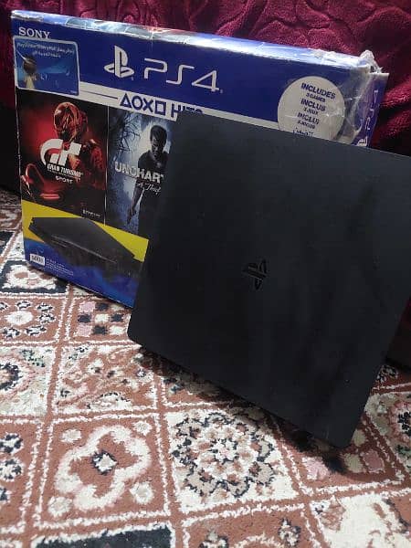 Playstation 4 500gb With 2 Games Complete Box 0