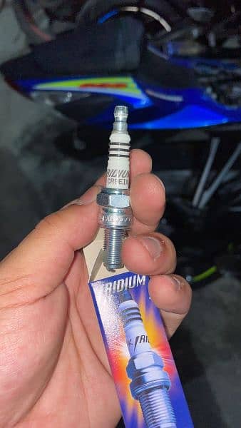 NGK japan CR9EIX laser iridium 4pc spark plugs for ( 150cc + bikes) 2