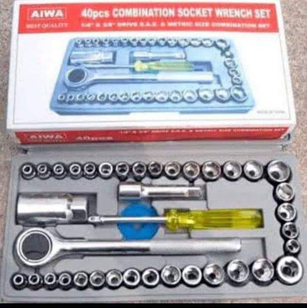 Original Aiwa 40 Piece Tool Kit Set 3