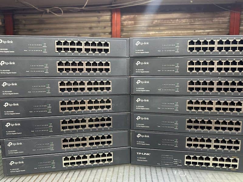 TP-Link 16Ports and 24Ports All Gigabit Switch Fresh Condition 1