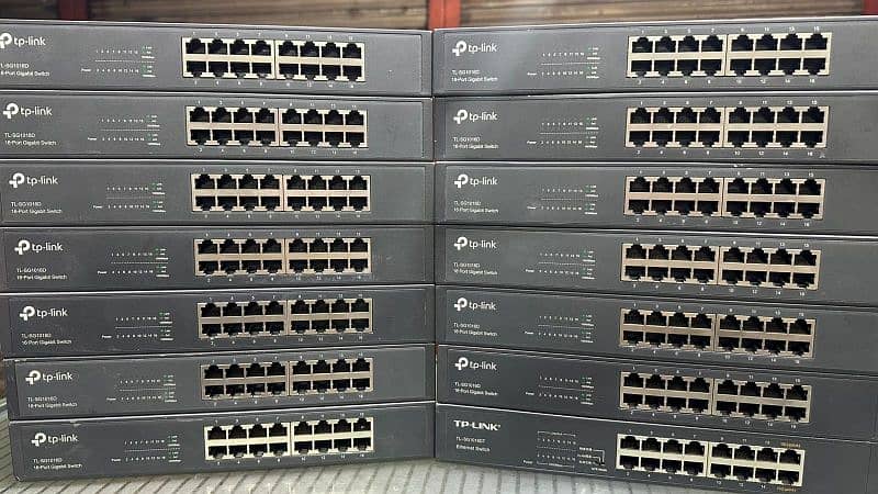 TP-Link 16Ports and 24Ports All Gigabit Switch Fresh Condition 3