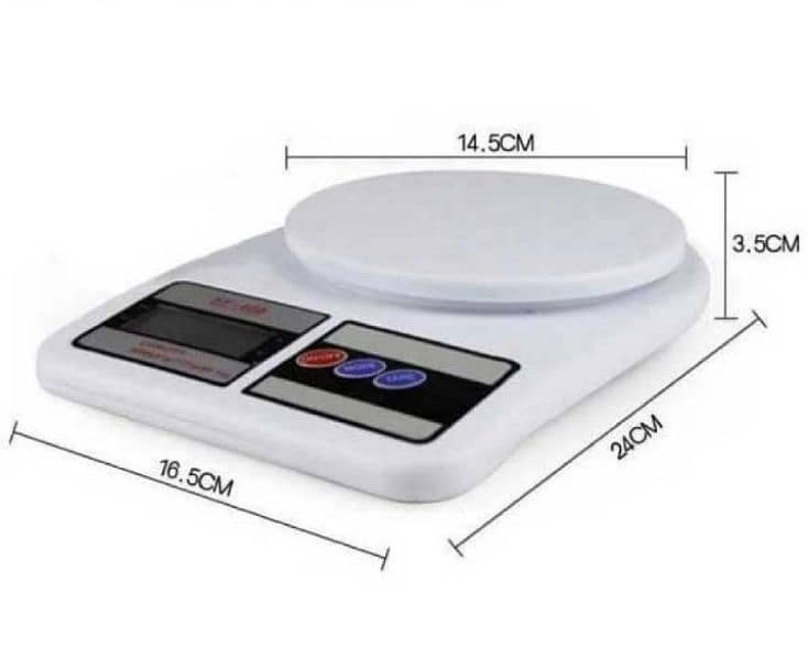Kitchen Weight Scale -Weight Machine Portable |10kg Electronic D Scale 3