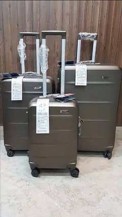 Unbreakable Fiber - Suitcase- Luggage set - Attachi - Travel Bags -Bag
