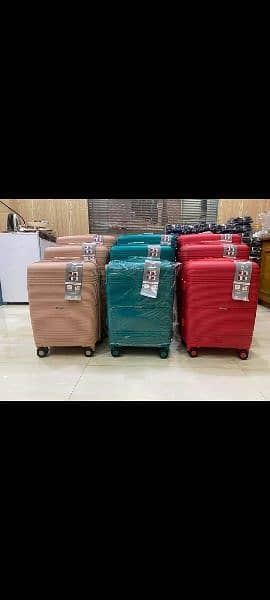 Unbreakable Fiber - Suitcase- Luggage set - Attachi - Travel Bags -Bag 1