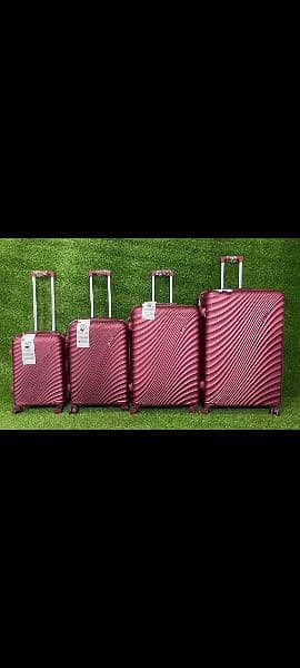 Unbreakable Fiber - Suitcase- Luggage set - Attachi - Travel Bags -Bag 14