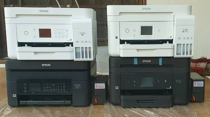 Epson Color/Bw Printers all in one Available 1
