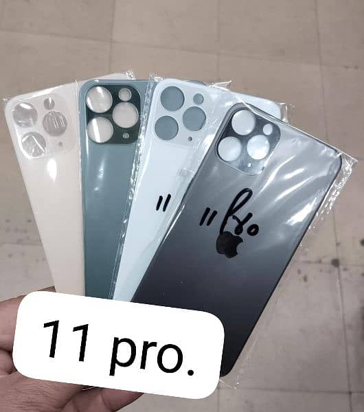 iPhone 7/7+/8G/8+/X/X's/X's/XS/11/12/13/14/15 Pro Max Back Glass 1