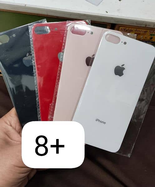 iPhone 7/7+/8G/8+/X/X's/X's/XS/11/12/13/14/15 Pro Max Back Glass 6